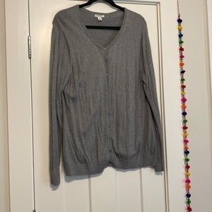Like new grey cardigan